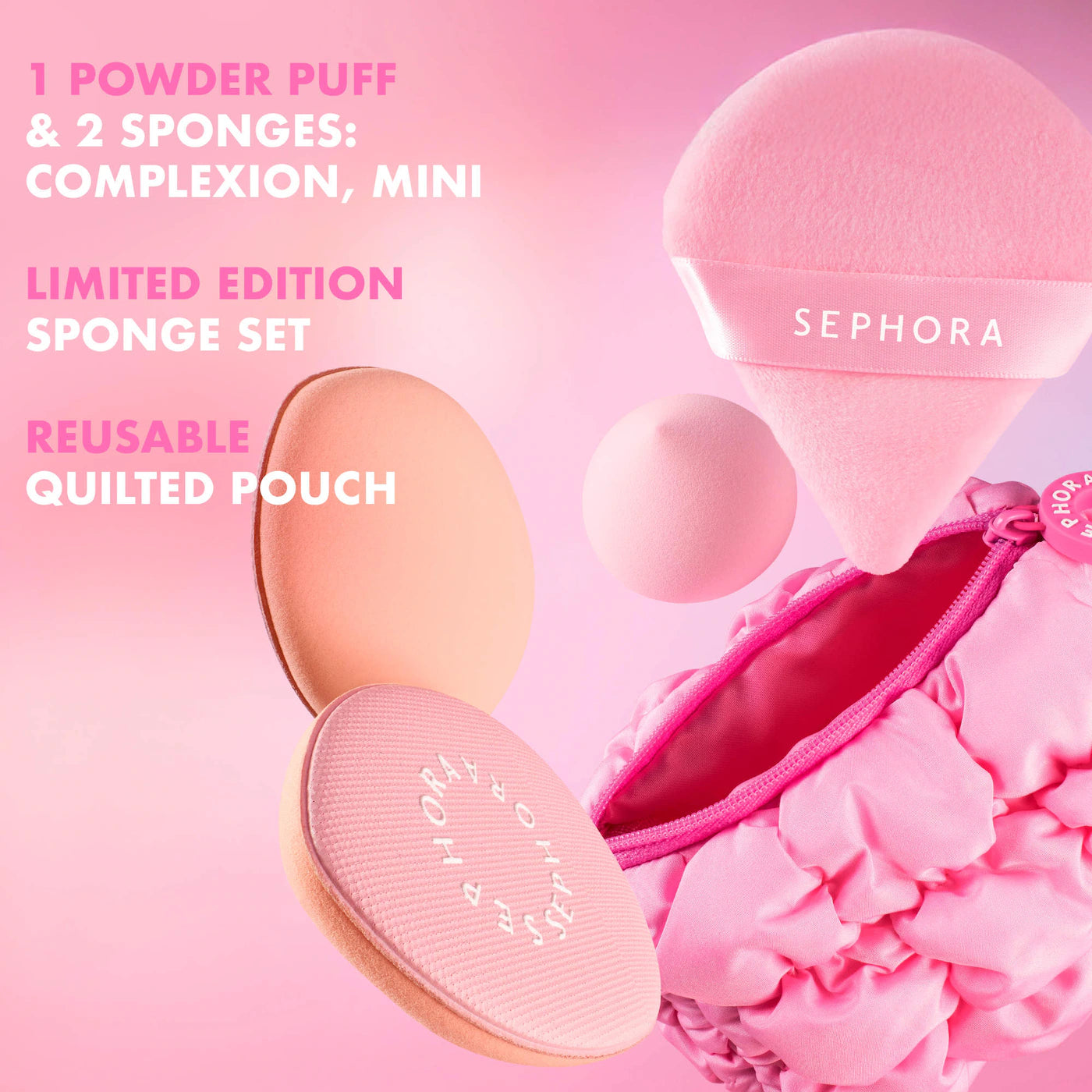 SEPHORA COLLECTION  Pillow Dream Makeup Sponge Set