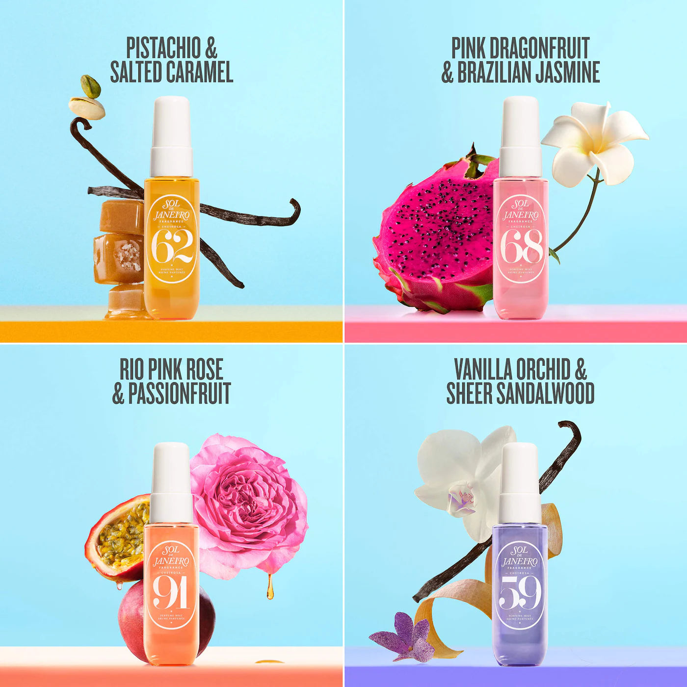 Sol de Janeiro  Cheirosa Perfume Mist Discovery Gift Set