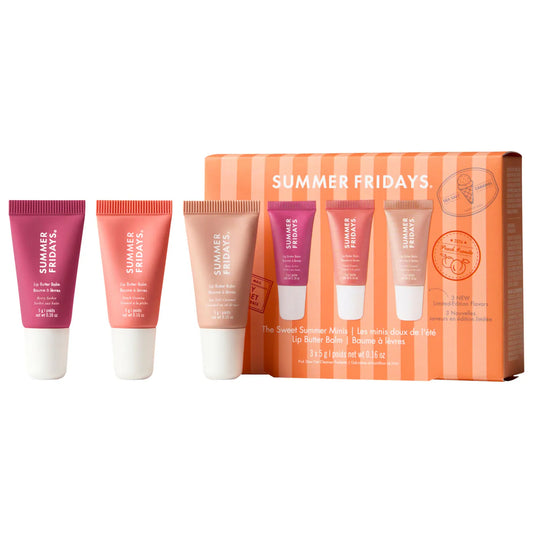 Summer Fridays  The Sweet Summer Minis Lip Butter Balm Trio Set