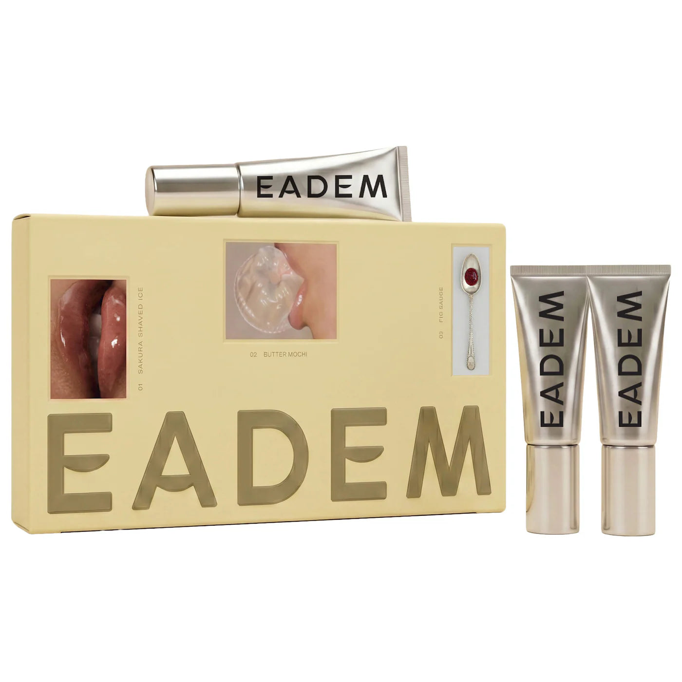 EADEM  Mini Le Chouchou Peptides Nourishing + Softening Mini Lip Balm Trio