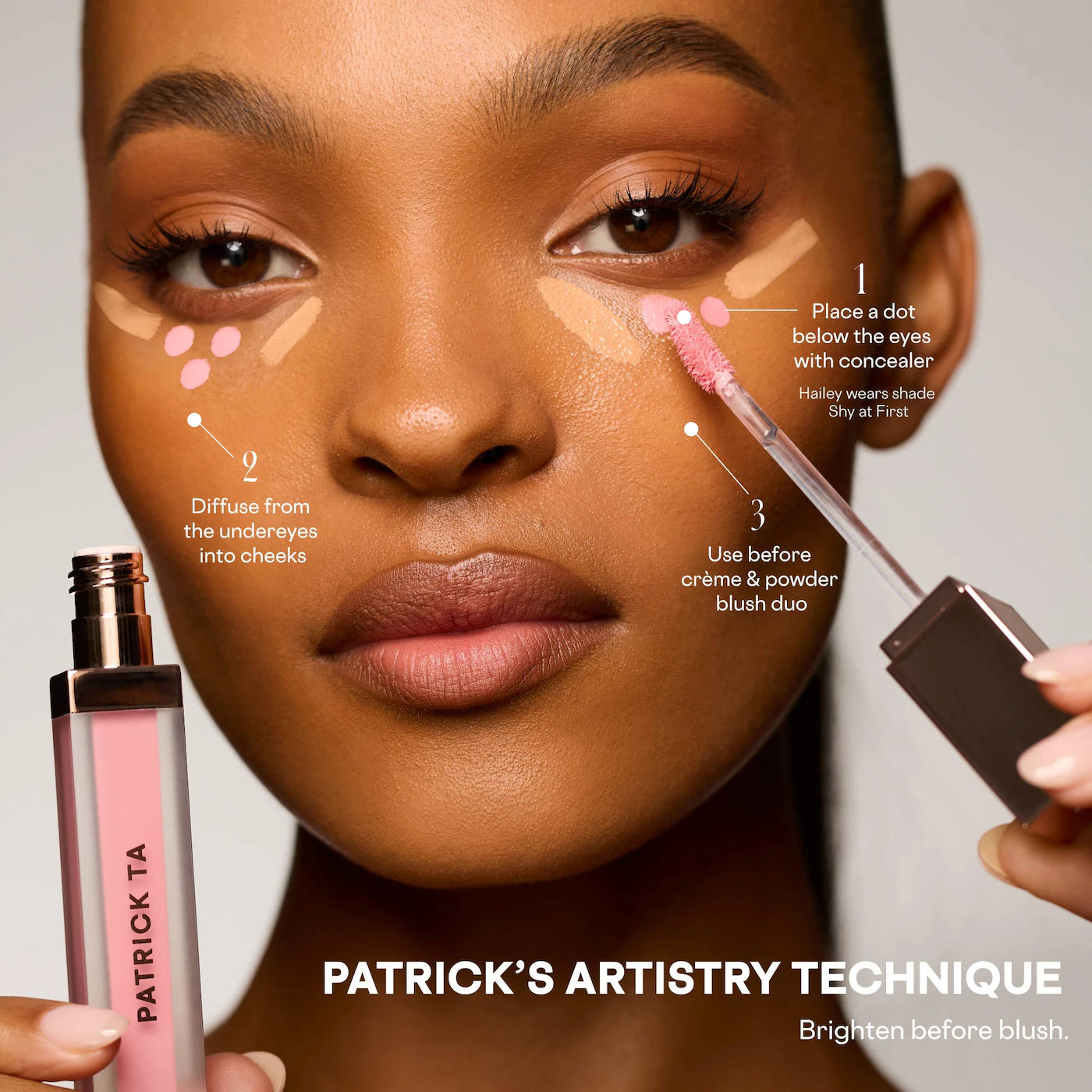 PATRICK TA  Liquid Transition Brightening Blush