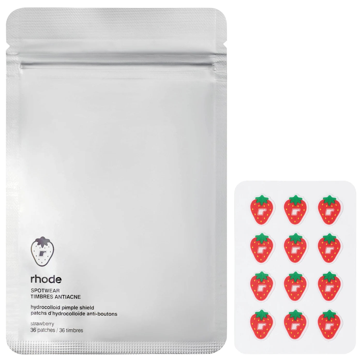 rhode Spotwear Hydrocolloid Patches Strawberry x36