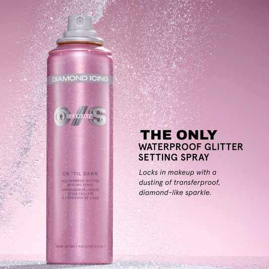 ONE/SIZE by Patrick Starrr On 'Til Dawn Diamond Icing Glitter Waterproof Setting Spray