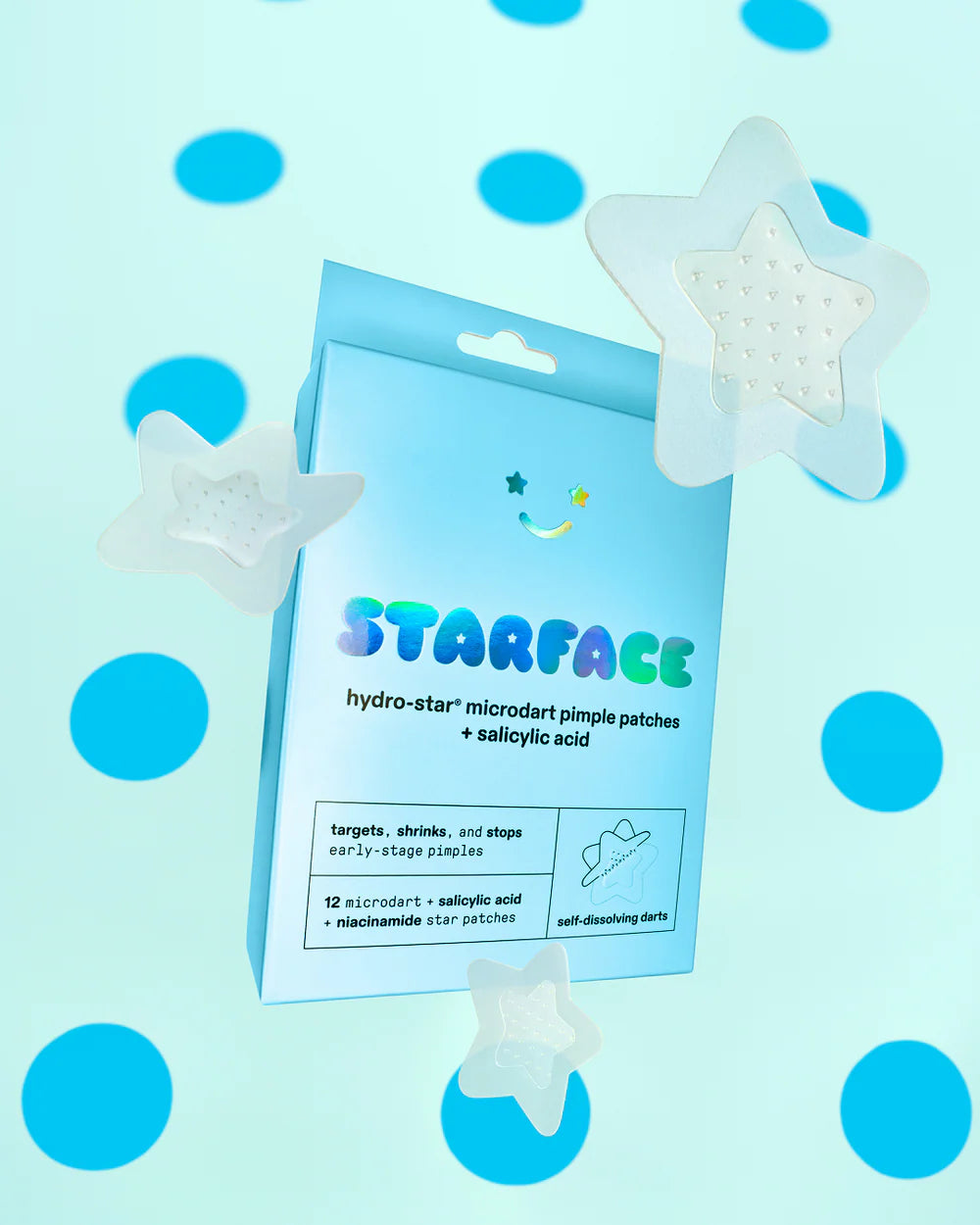 Starface hydro-star® microdarts + salicylic acid x12