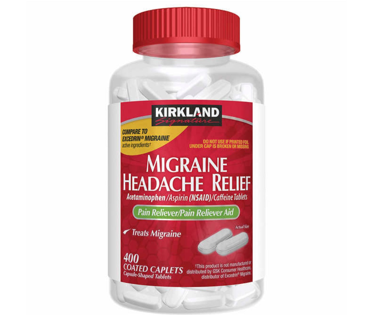 Migraine Headache Relief (400 Pastillas)