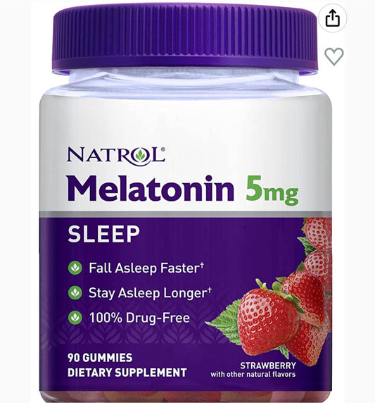 Natrol Melatonina 5mg (90 gomitas)