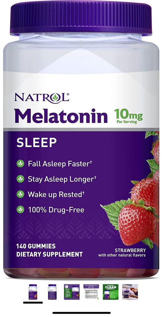 Natrol Melatonin 10 mg 140 gomitas